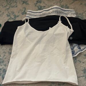 Brandy Melville Classic White Camisole